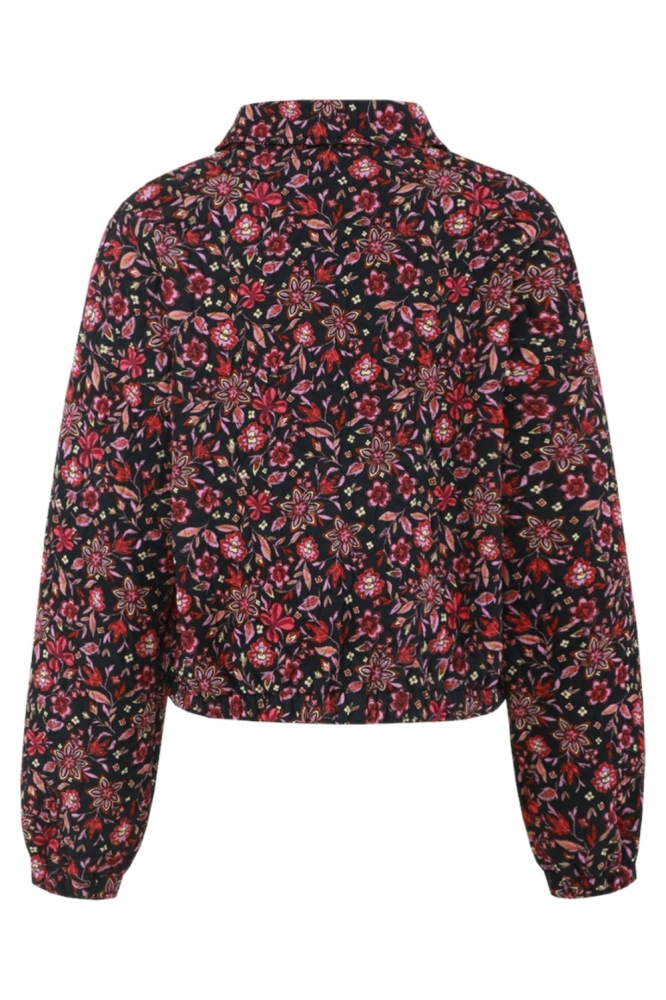 MARIBEL JACKET 25NZF05 001829 BLACK/DUSTY MAUVE